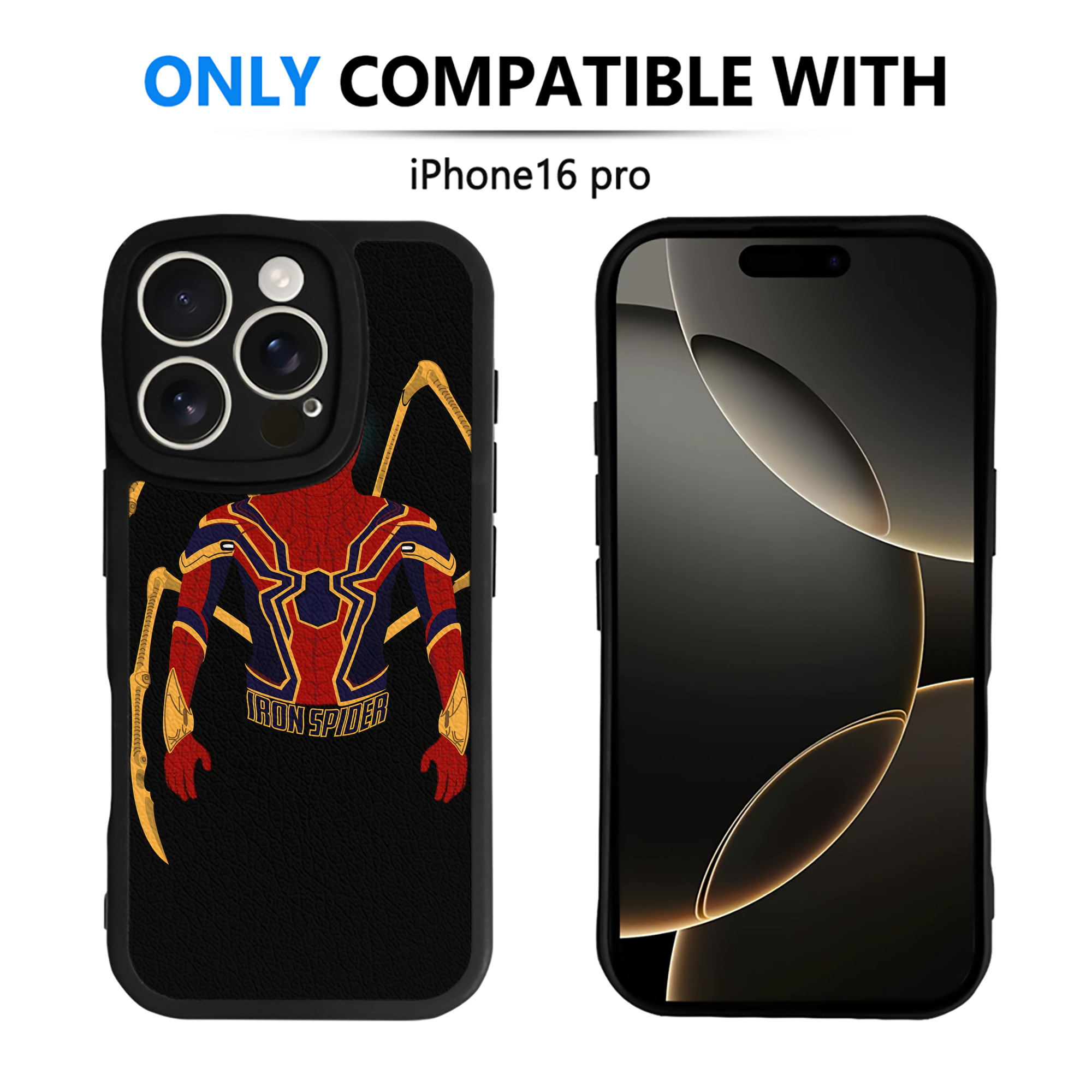 （画像用） アベンジャーズ The Avengers 【iPhone 16シリーズ対応】シリコンスマホケース（レザー調） 材質：シリコン